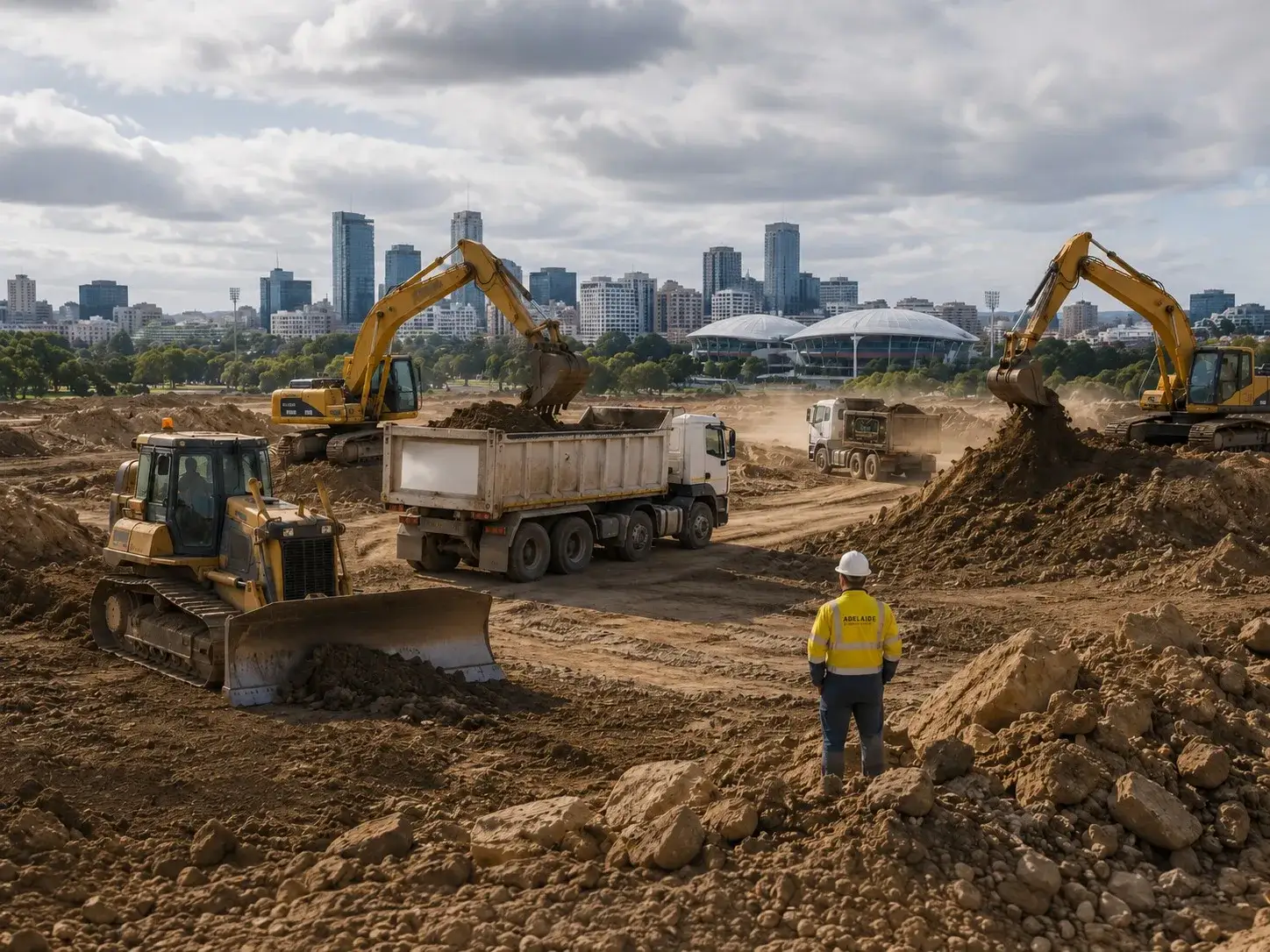 adelaide earth moving