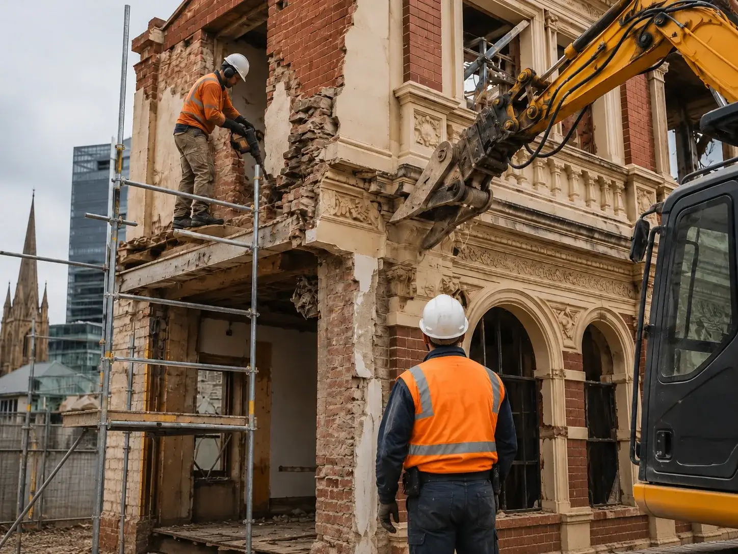 adelaide heritage site demolition